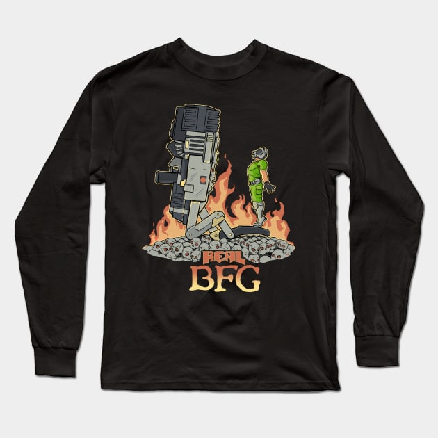 The Real BFG Long Sleeve T-Shirt by ckdstudios